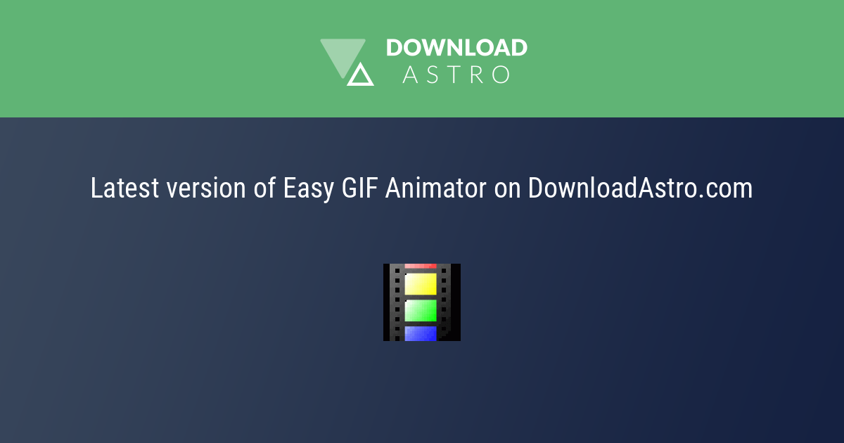Easy GIF Animator - gratis nedladdning av den senaste versionen 2022